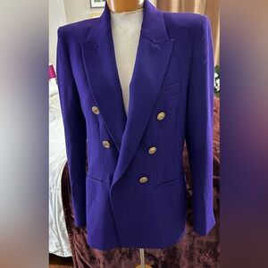 Zara Tailored Double Breasted Blazer